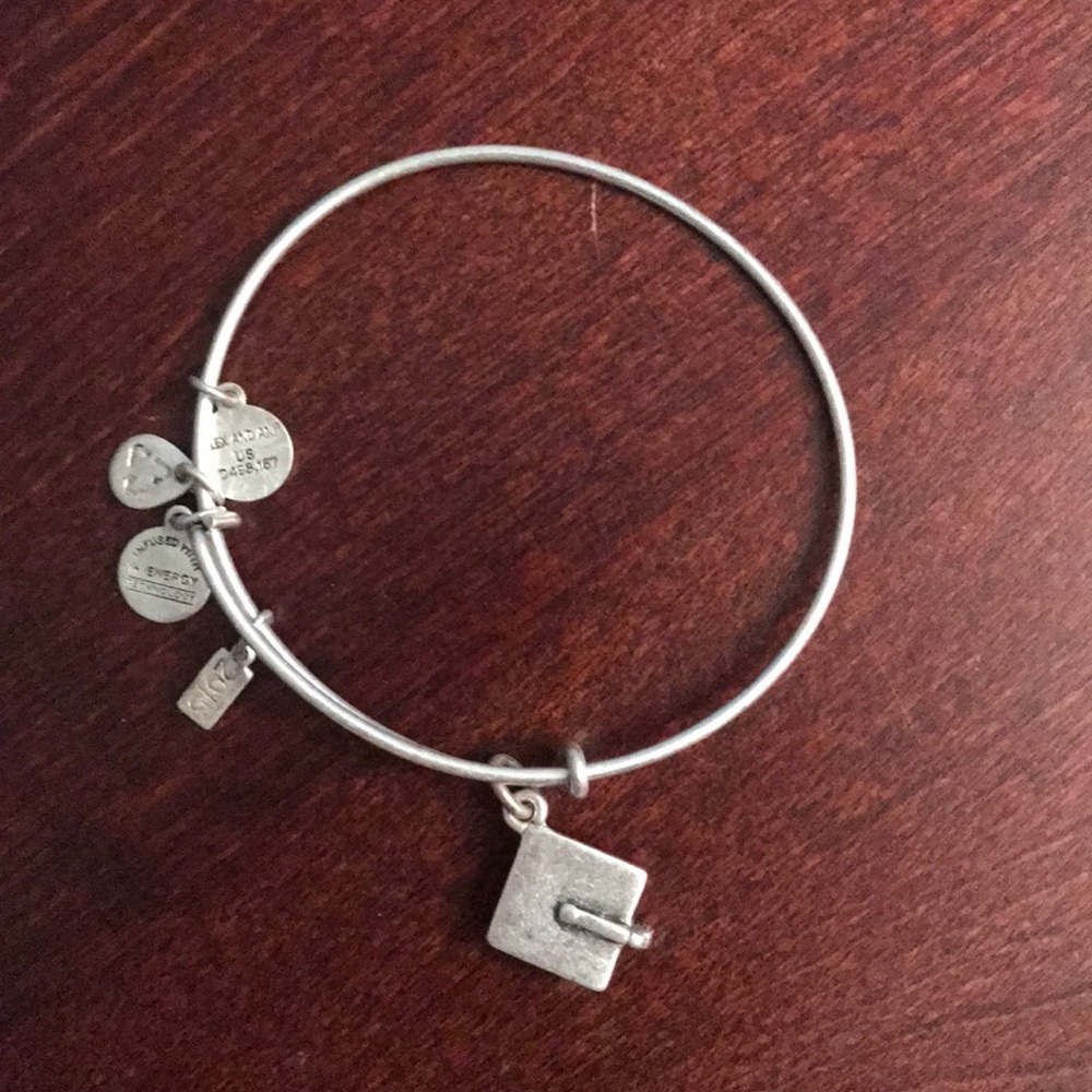 Silver Alex and Ani bracelet